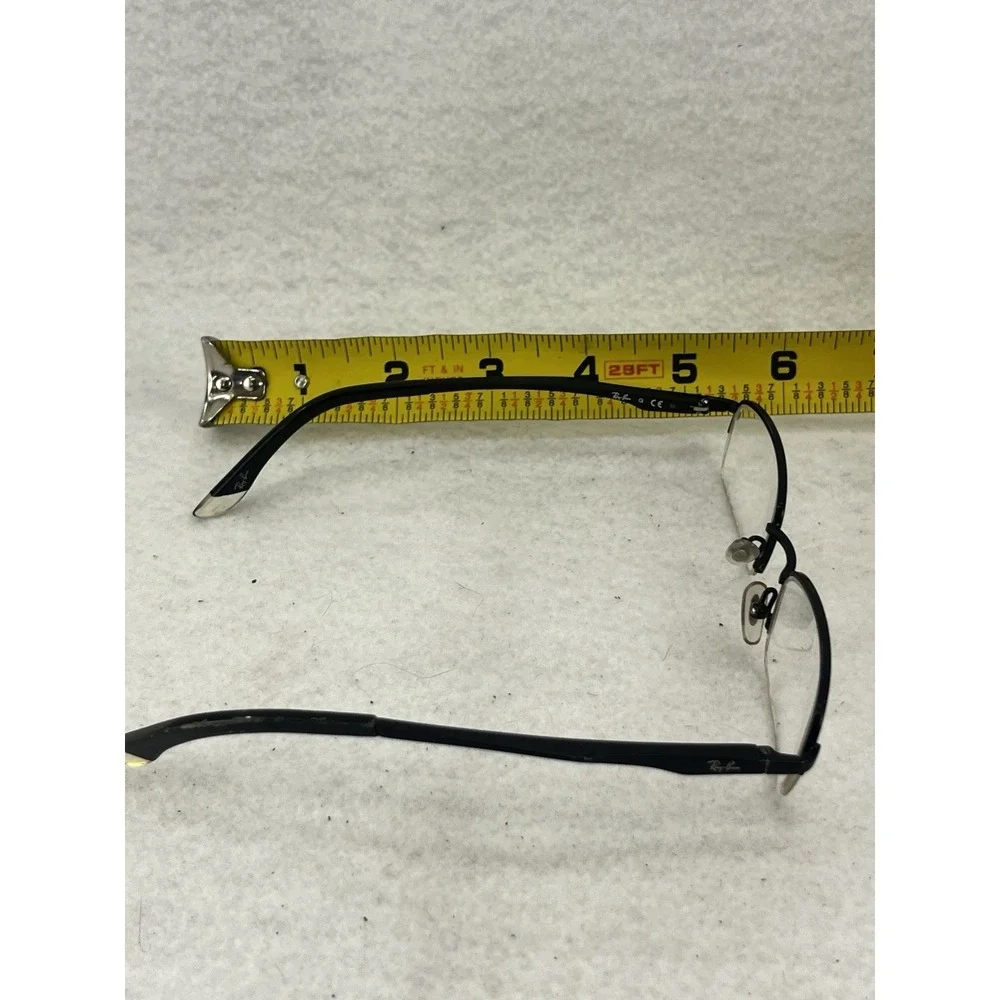 RAY-BAN SPORTS WRAP HALF RIM RB6335 METAL EYEGLASSES FRAMES 56-17-145‎ 113994